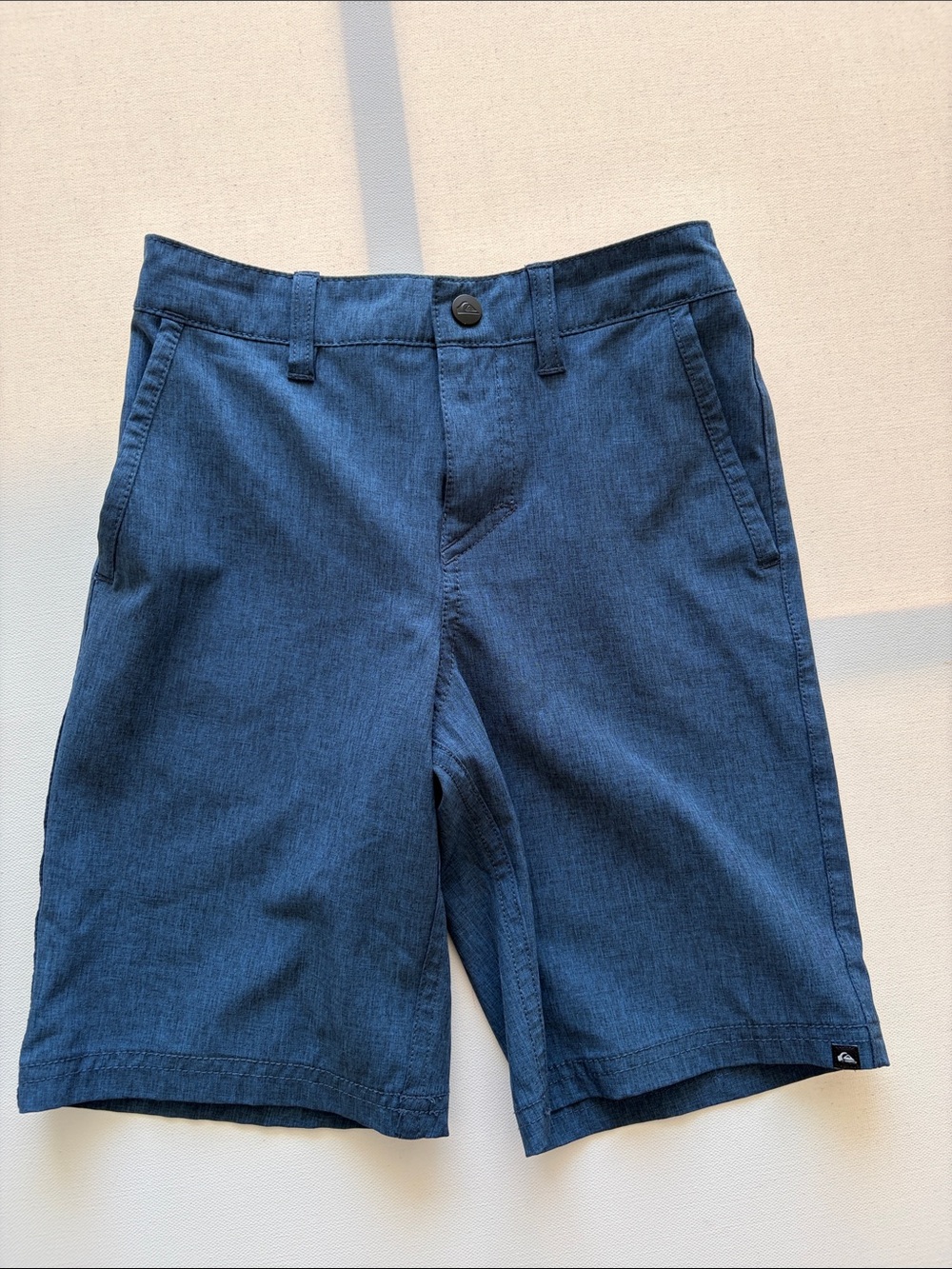 Quiksilver Kids/Boy Deep Blue Flat Front Shorts 7 years